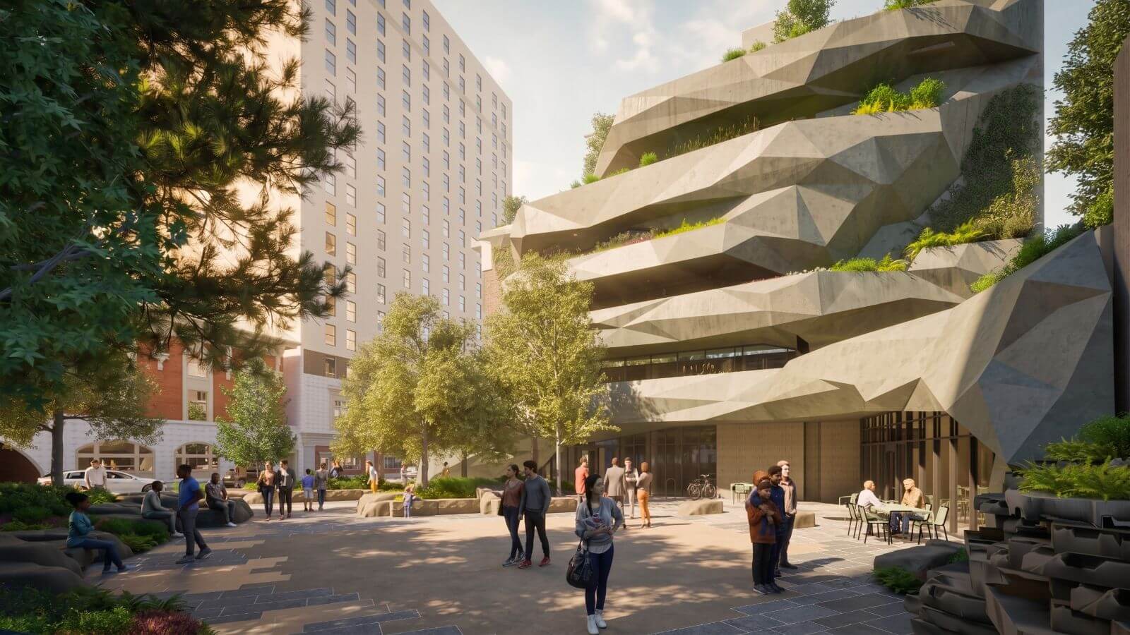 rendering of new envirome institute louisville ky