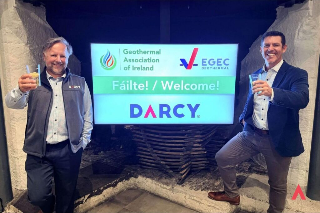 darcy at egec geothermal district heating and cooling days in dublin